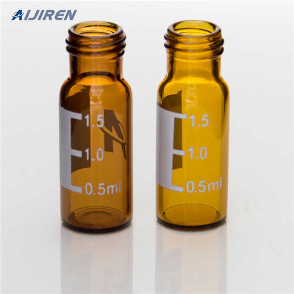 Graphic Customization glass 2ml 9mm Screw thread vials with Cap for wholesales